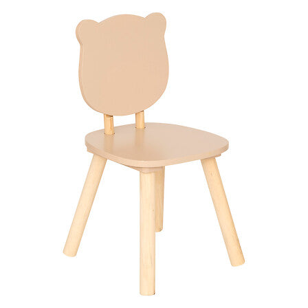 Scaun pentru copii Atmosphera Douceur Organic Bear, MDF, Maro