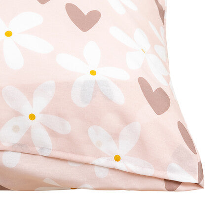 Lenjerie de pat pentru copii Atmosphera Billie Heart, 140x200 cm, Mix