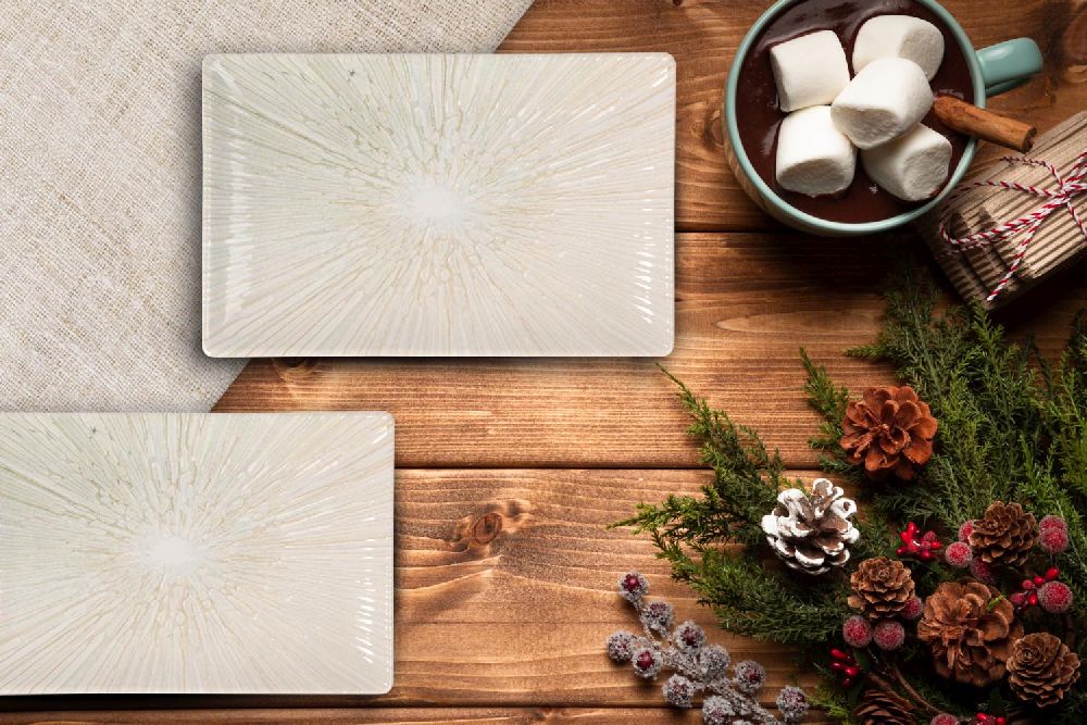 Farfurie LA MEDITERRANEA Anya, 25x15 cm, portelan