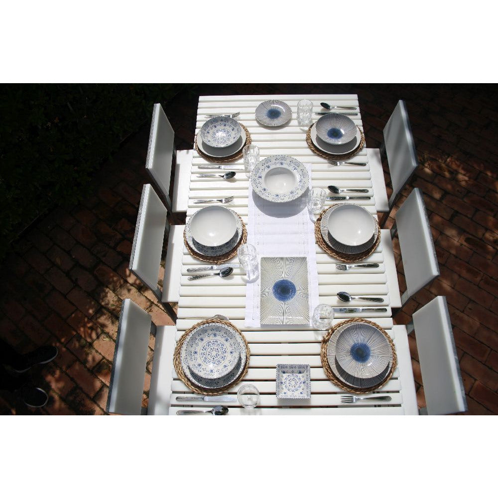 Farfurie principală LA MEDITERRANEA Blur, 24,5 cm, porțelan