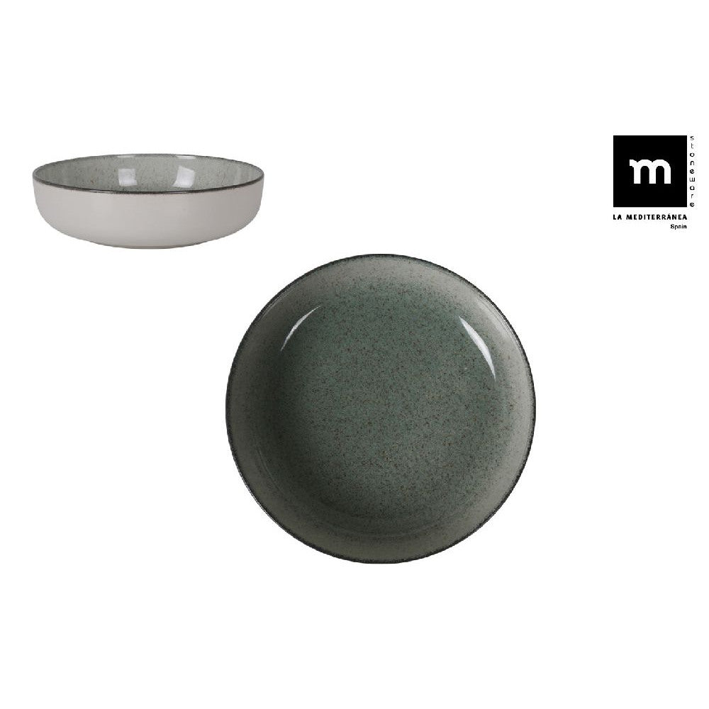 Farfurie adanca LA MEDITERRANEA Beloi, 18cm, portelan