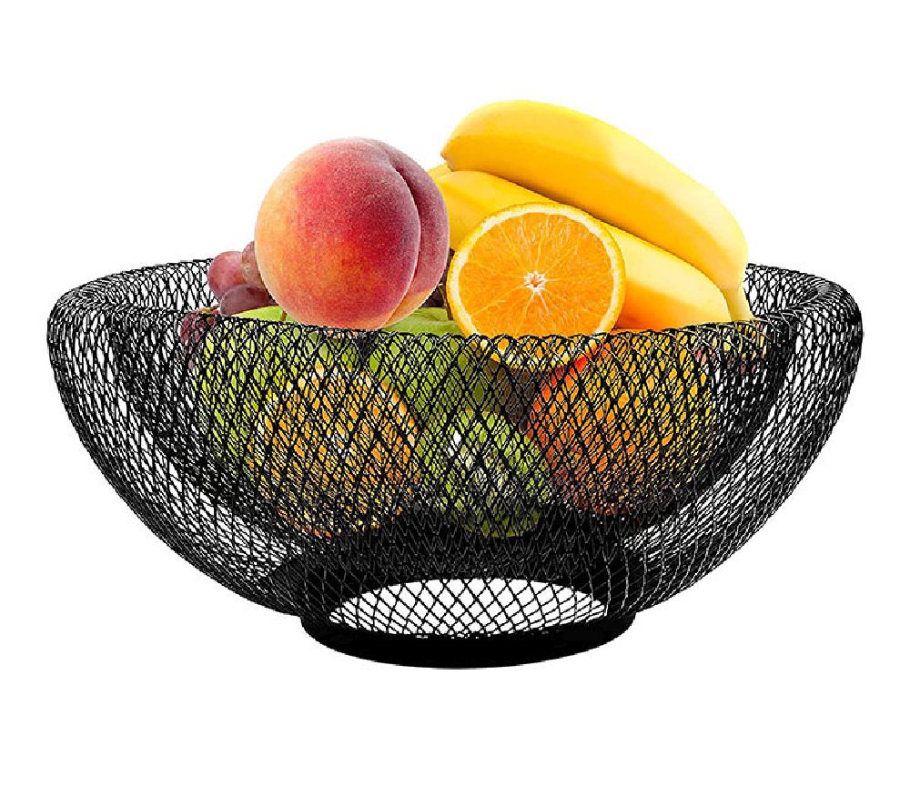 Bol pentru fructe Confortime, 30 cm, Metal, 2 culori