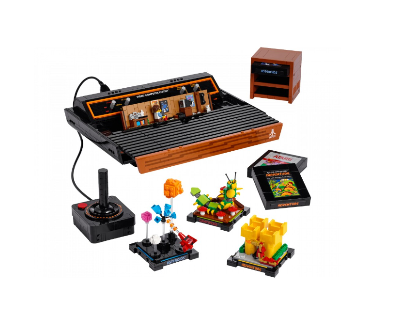 Set de 2532 de piese de construcție - Icoane - Atari 2600, Lego, Multicolor