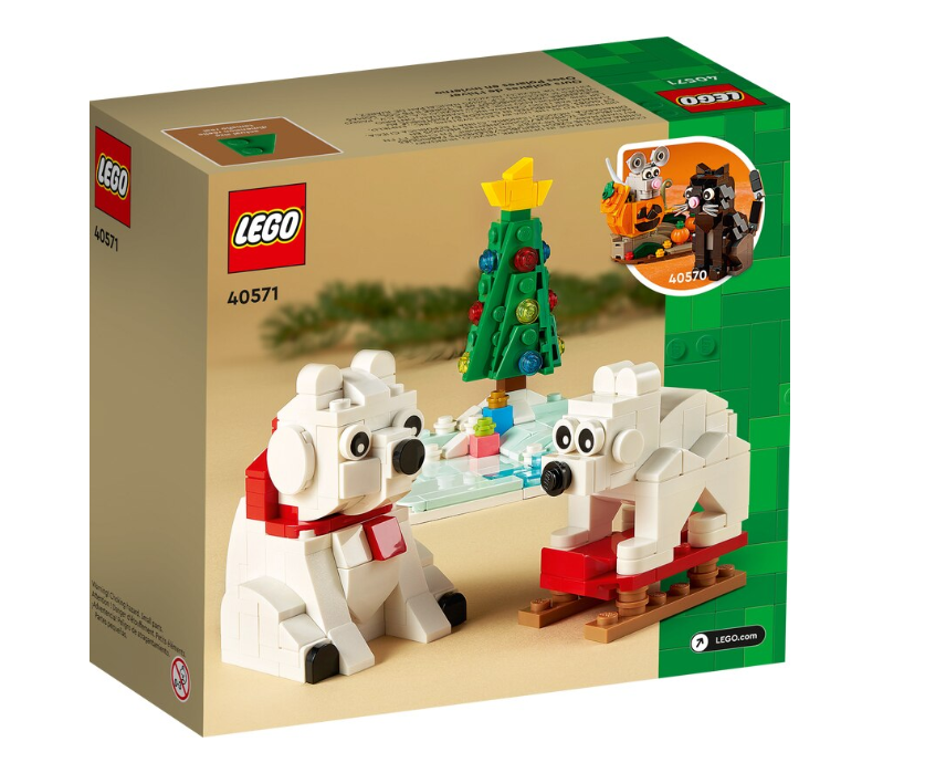 LEGO® Urși polari emblematici de iarnă