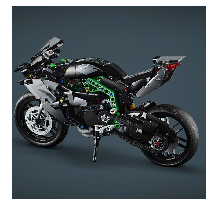 LEGO® Technic - Motocicletă Kawasaki Ninja H2R 42170, 643 de piese