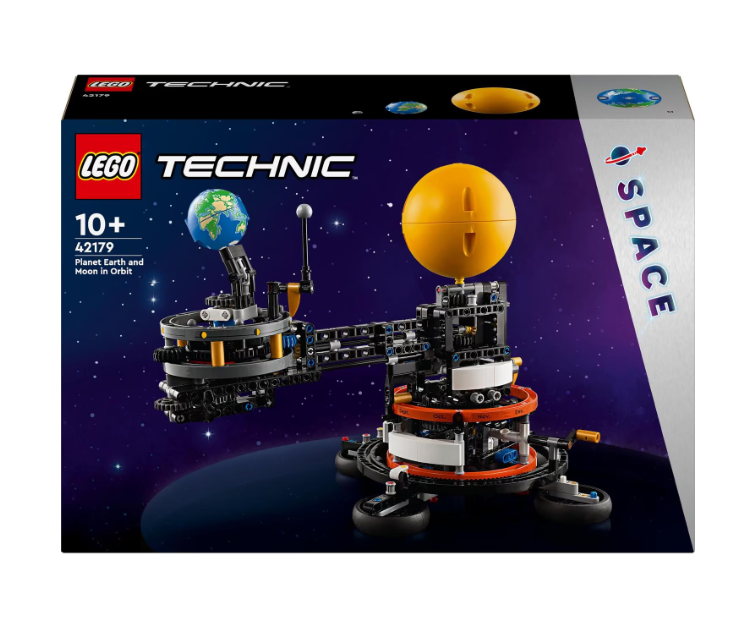LEGO® Technic - Planeta Pământ și Luna pe orbită 42179, 526 de piese