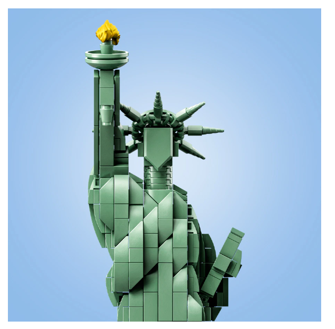 LEGO® Architecture, Statuia Libertății 21042, 1685 de piese