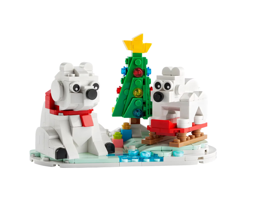 LEGO® Urși polari emblematici de iarnă