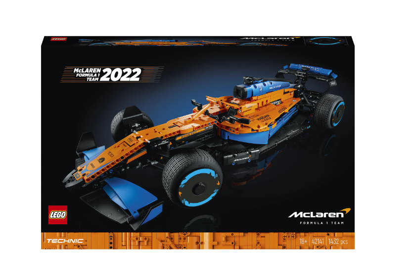 LEGO® Technic - Mașină de curse McLaren de Formula 1 42141, 1432 de piese