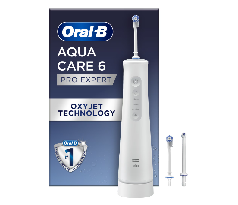 Iritator dentar Oral-B AquaCare Pro Expert Series 6, alb