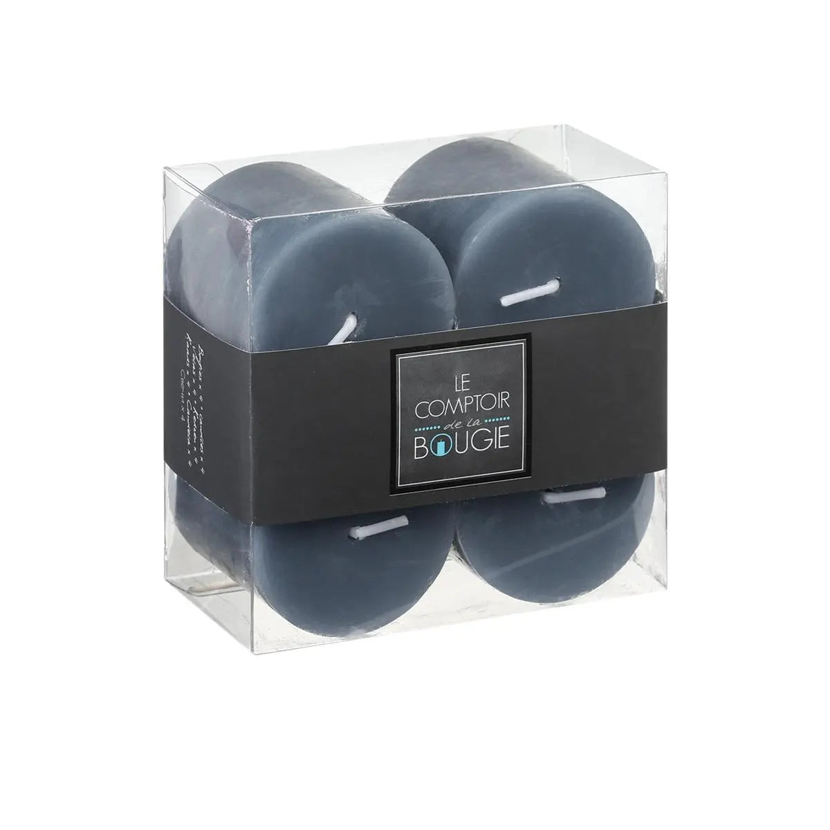 Lumânări neparfumate Atmosphera Olia, 4,5 cm, 4 buc.