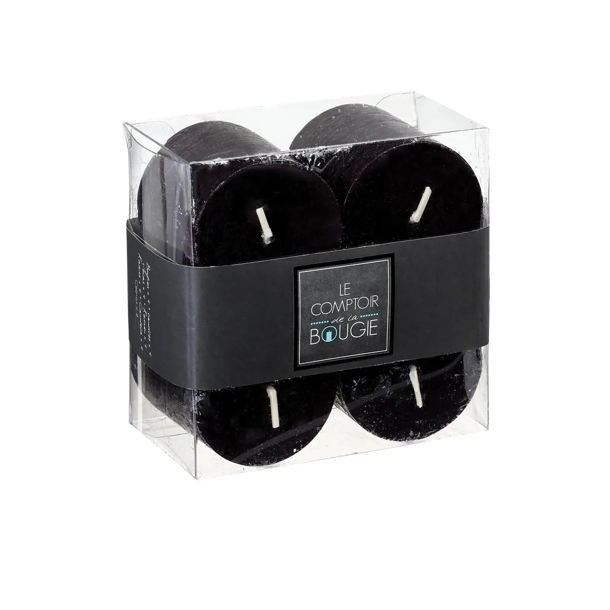 Lumânări neparfumate Atmosphera Olia, 4,5 cm, 4 buc.