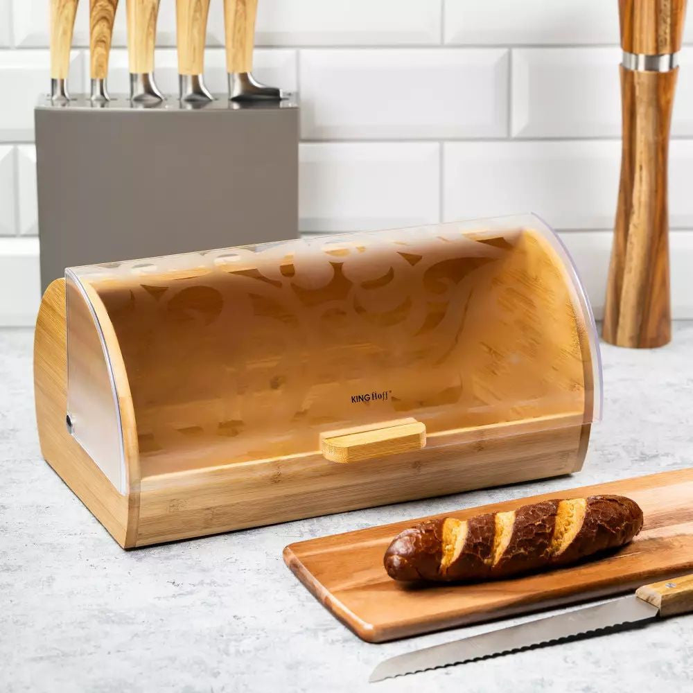 Cutie de pâine KingHoff 3615, Bambus, Acril