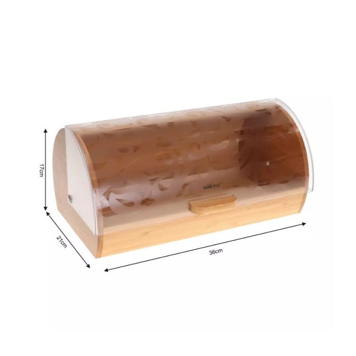 Cutie de pâine KingHoff 3615, Bambus, Acril
