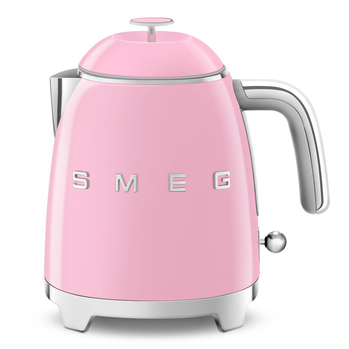 Mini fierbător electric SMEG KLF05PKEU, stil anii '50, 1400 W, 800 ml, roz