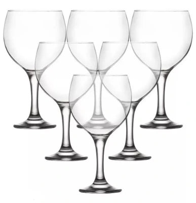 Set pahare pentru vin roșu LAV Misket, 330 ml, 6 buc
