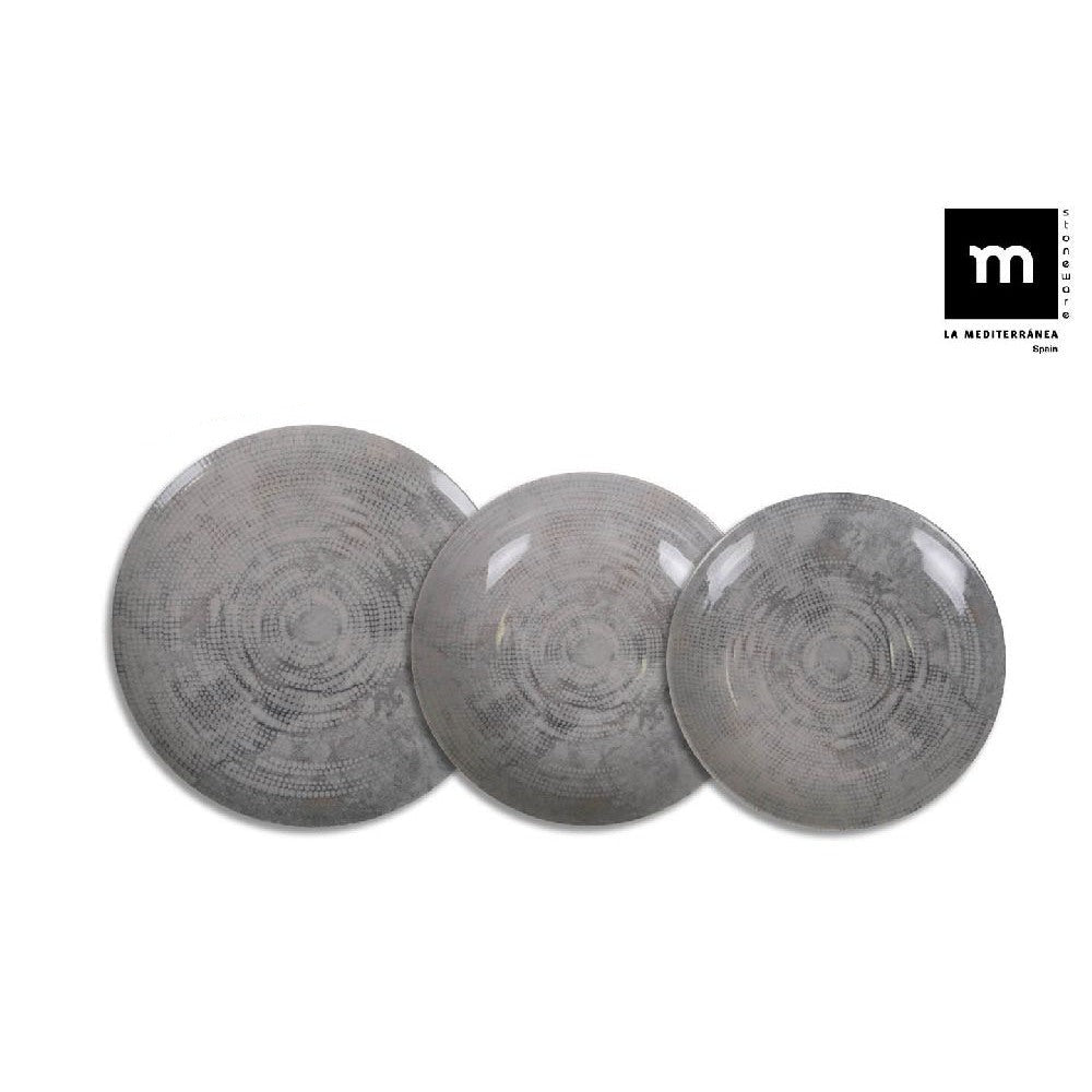 LA MEDITERRANEA Set de cina Arzua, 12 piese, portelan