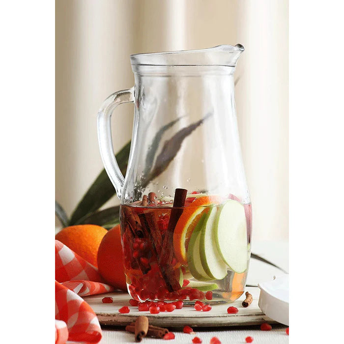 Urcior de sticla LAV Misket, 1800 ml, Capac alb