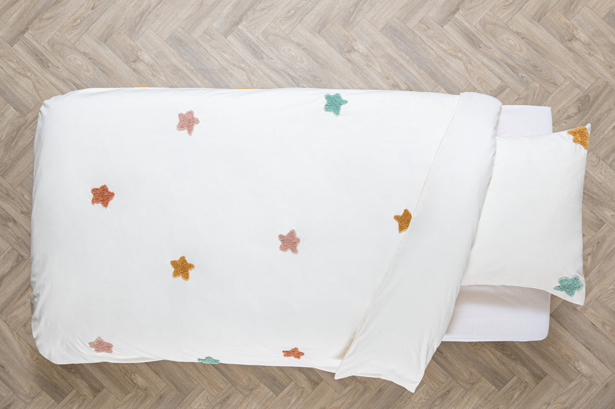 Lenjerie de pat pentru copii Atmosphera Star, 140x200 cm, bumbac