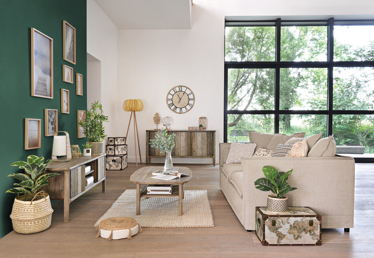 Lampă de masă Atmosphera Rex, 35 cm, Bambus