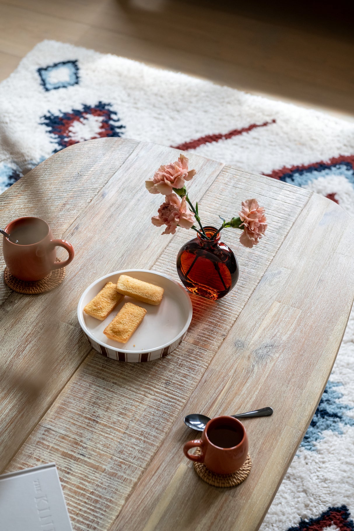 Masă de cafea Atmosphera Banila, 120x70 cm, salcâm