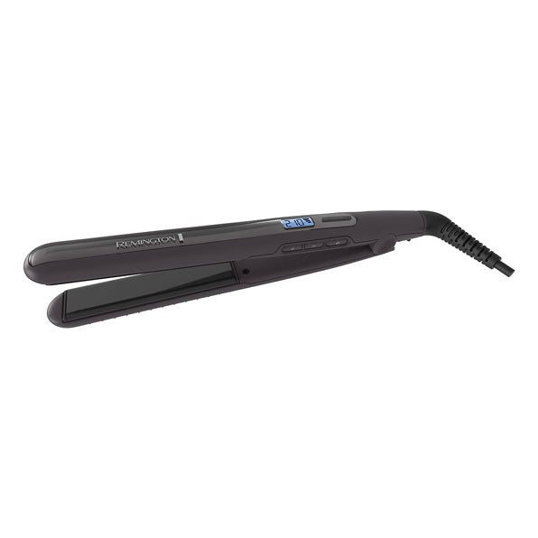Ondulator de păr Remington S6505 PRO-SLEEK and CURL, acoperire ultra ceramică și turmalină, gri/violet