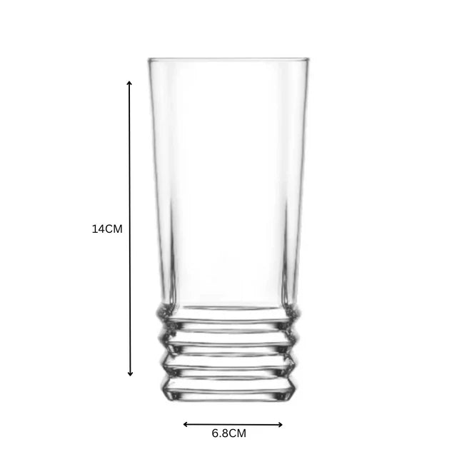 Set de pahare cocktail LAV Elegan, 335 ml, 6 buc.