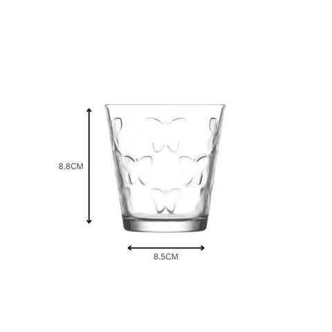 Set de pahare de whisky LAV Kelebek, 225 ml, 6 buc.