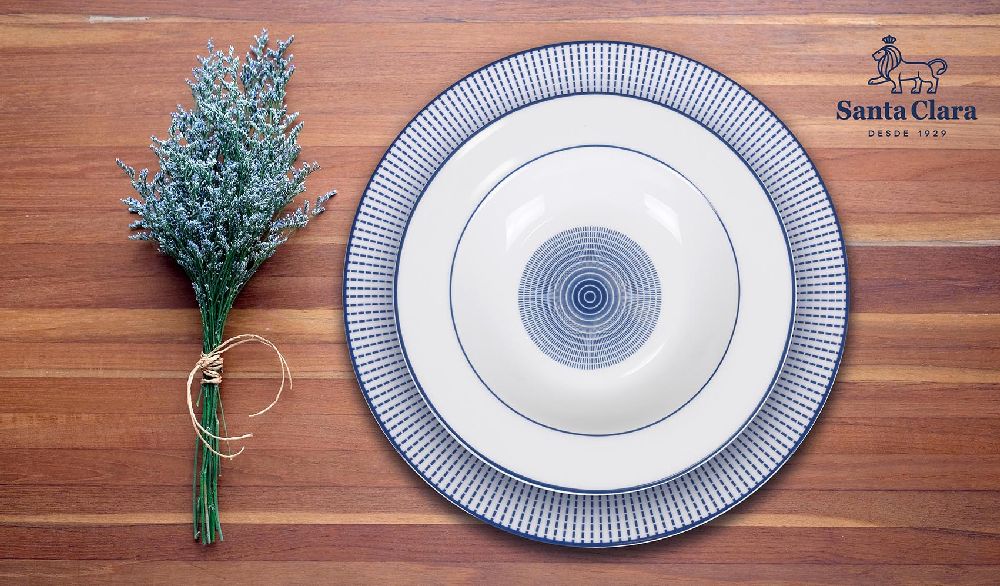 Set de cină Santa Clara Diana, 18 piese, porțelan