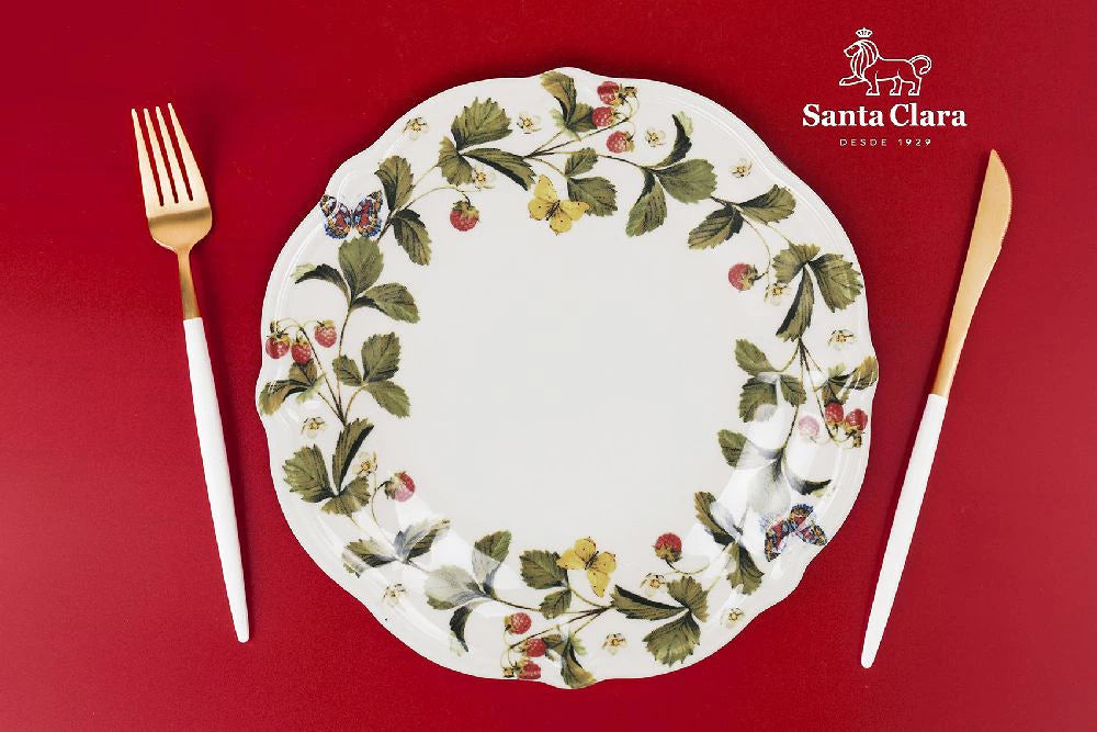 Set de masă Santa Clara Aranjuez, 12 bucăți, porțelan