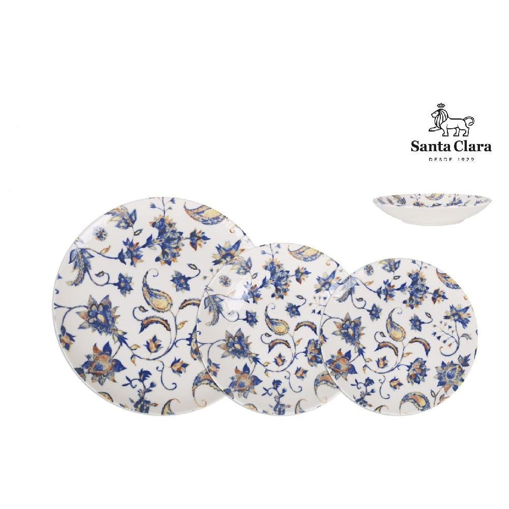 Set de masa Santa Clara Aloia, 12 bucati, portelan