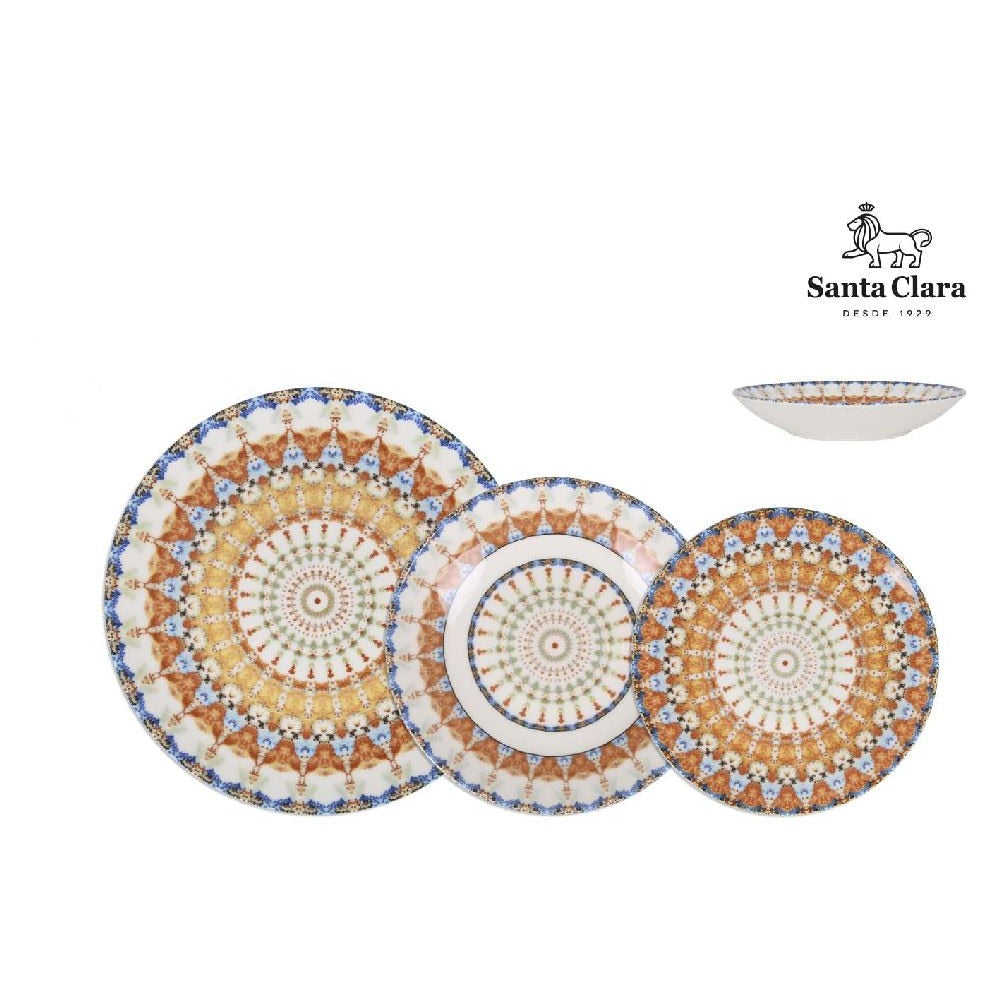 Set de cină Santa Clara Corin, 18 piese, porțelan