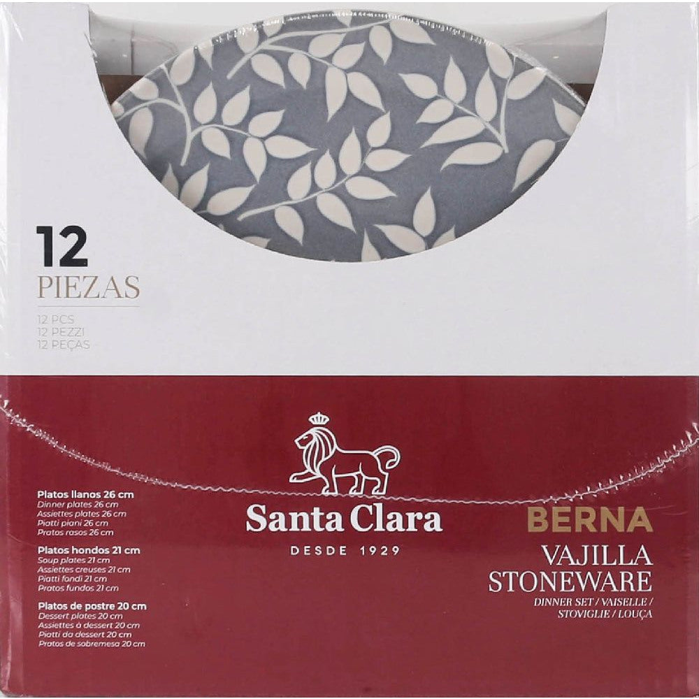 Set de cină Santa Clara Berna, 12 piese, ceramică