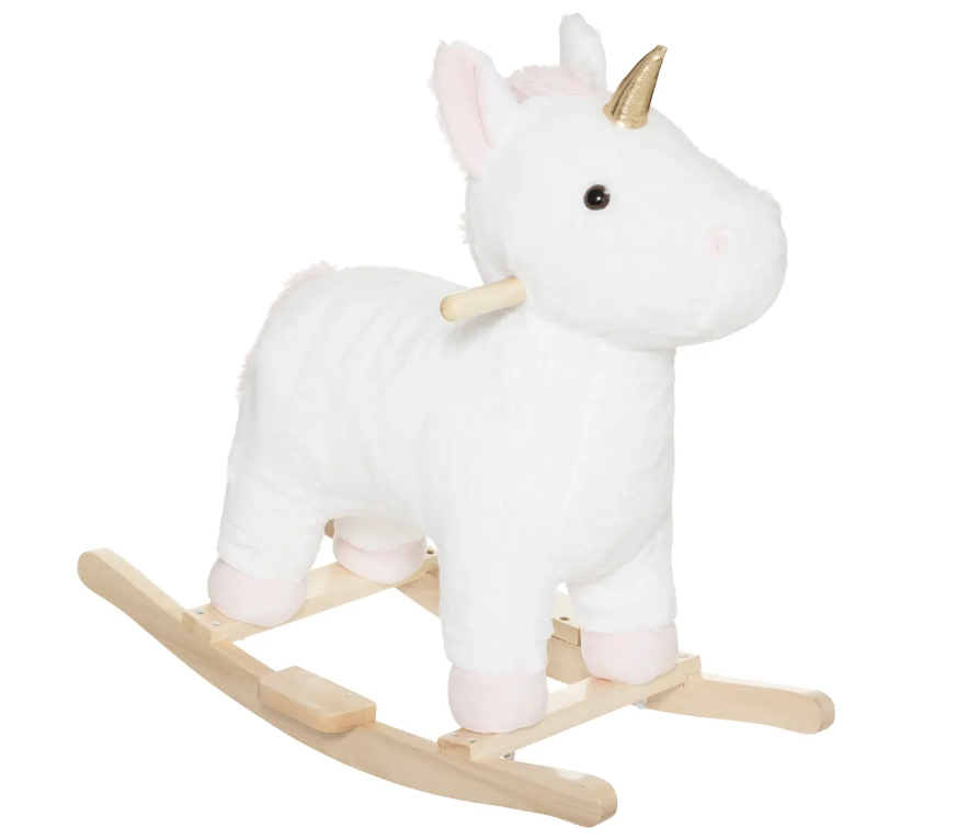 Balansoar pentru copii Atmosphera, Unicorn, 64x32,5x55 cm