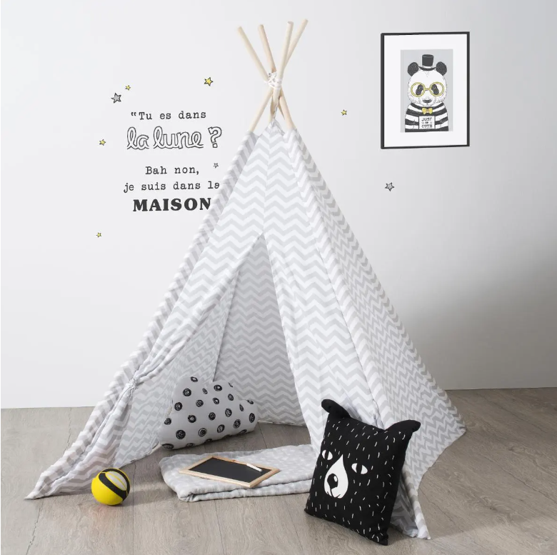 Cort pentru copii Atmosphere Teepee, 120x120x160 cm