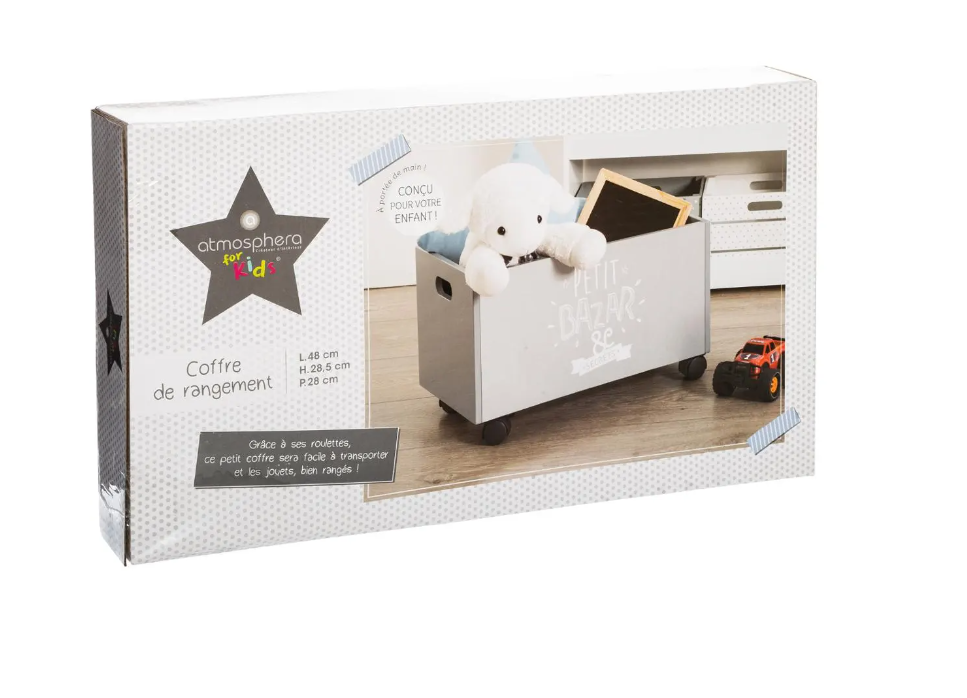 Coș pentru copii Atmosphere Bazar, 48x28x28 cm