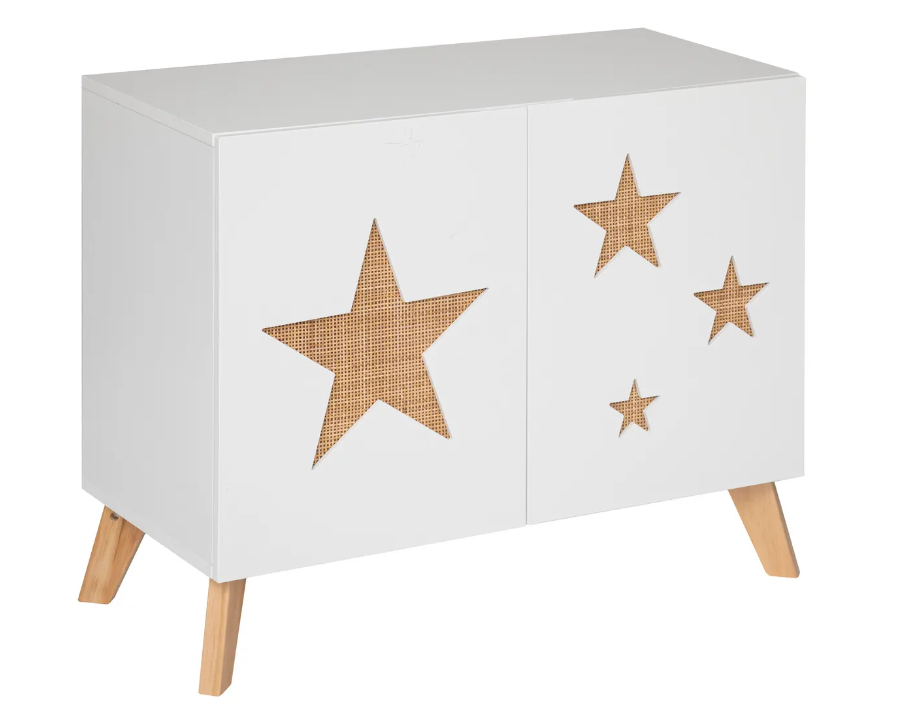 Garderobă pentru copii Atmosphere Star, Alb