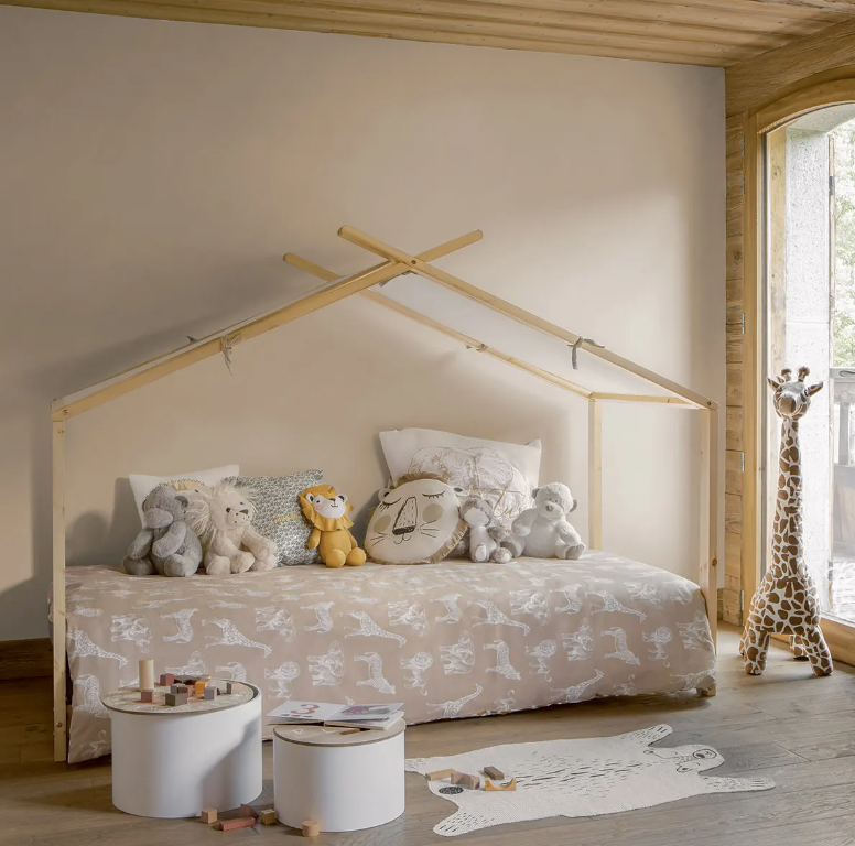 Pat pentru copii Montessori Atmosphera Ilan, 90x190 cm