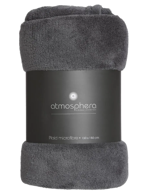 Pilotă Atmosphere, Gri Închis, 130x180 cm