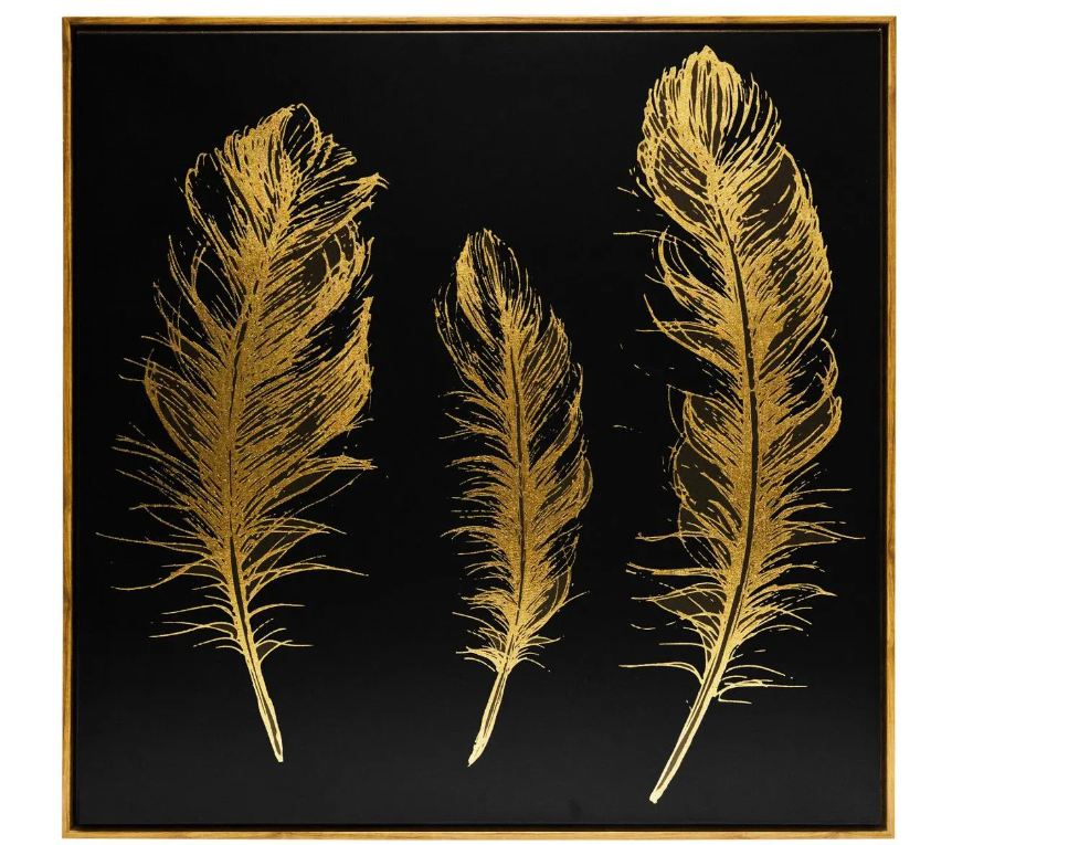 Pictură atmosferă Pană, 78x78 cm