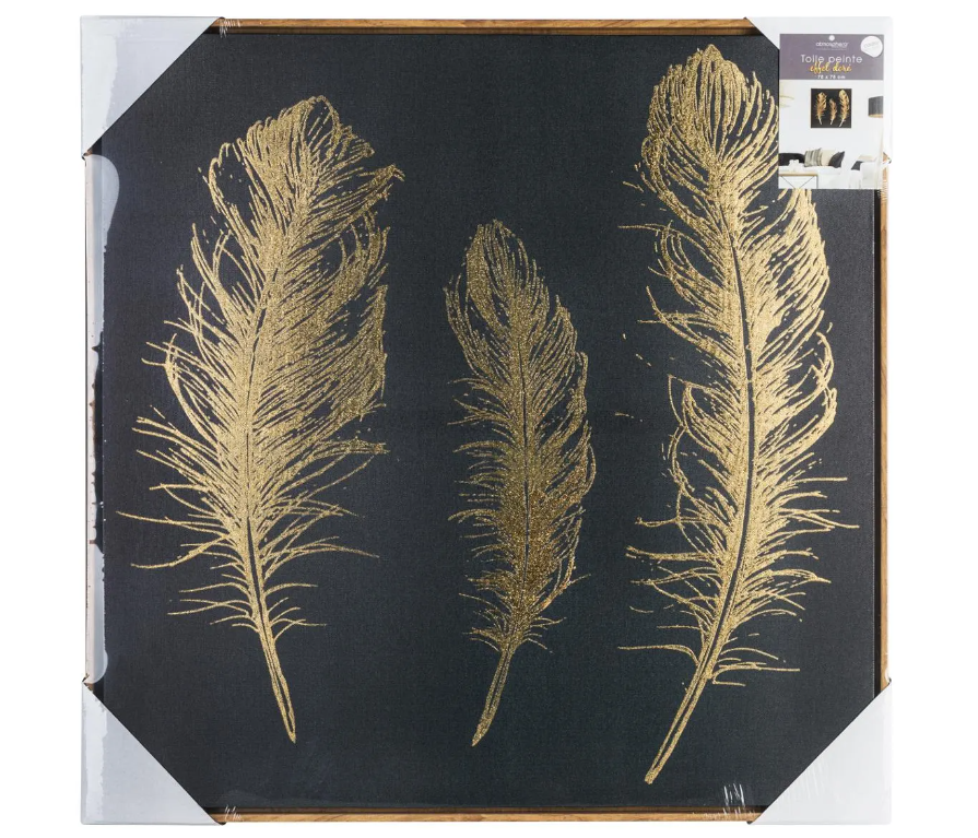 Pictură atmosferă Pană, 78x78 cm