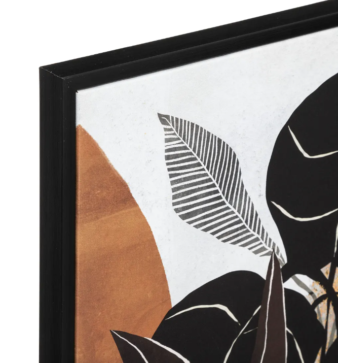 Pictură atmosferă plantă, 58x78 cm