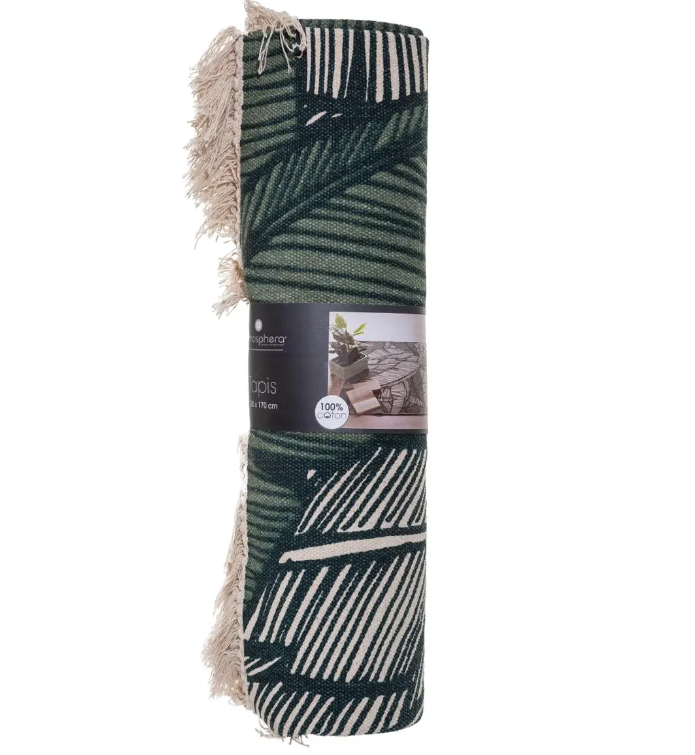 Covor Atmosphere Jungle, 120x170 cm, Bumbac