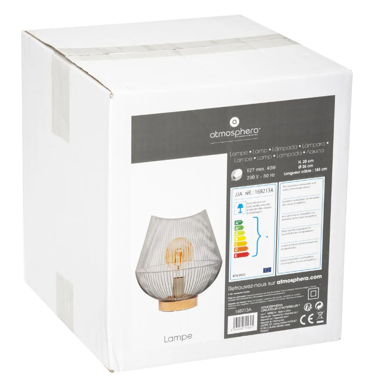 Lampă de noapte Atmosphere Jena, 28 cm