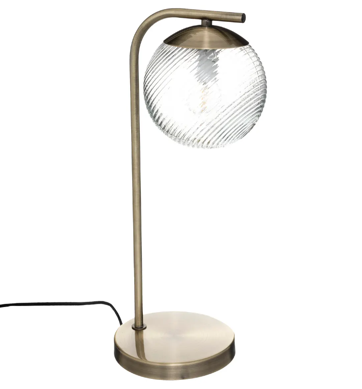 Lampă de noapte Atmosphera Night, Metal, 45 cm