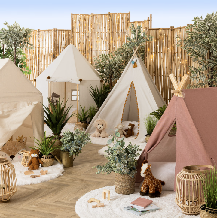 Jucărie de pluș pentru copii Atmosphera Girafă, 32 cm