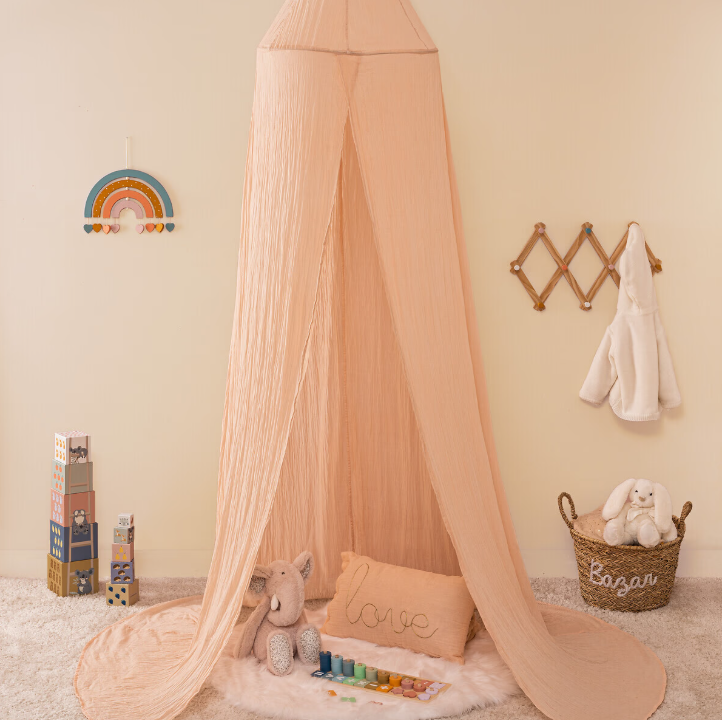 Copertină pentru copii Atmosphera Gauze, bumbac, 250x50x350 cm