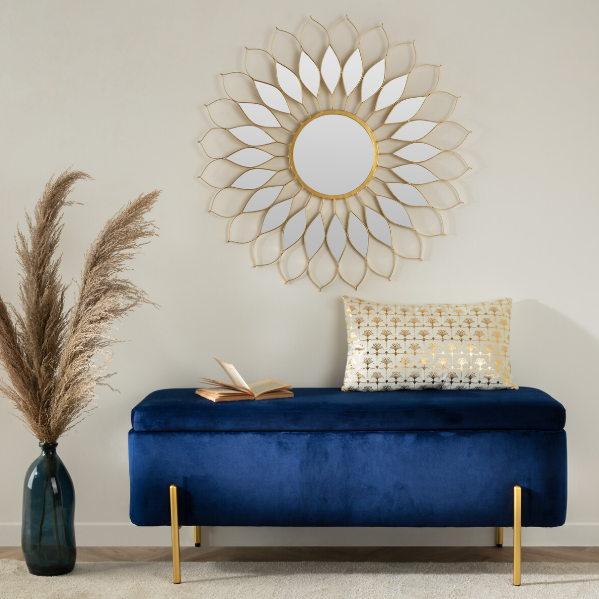 Plantă artificială Atmosphera Natural Pampa, 110cm, 3 buc, maro