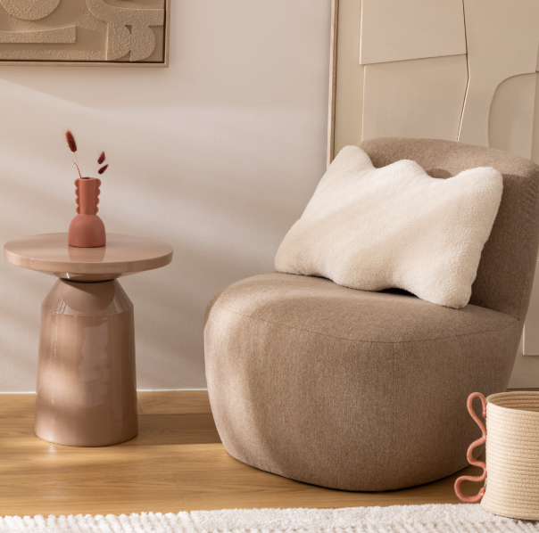 Pernă decorativă Atmosphera Wavy bliss, 48x35 cm, Boucle