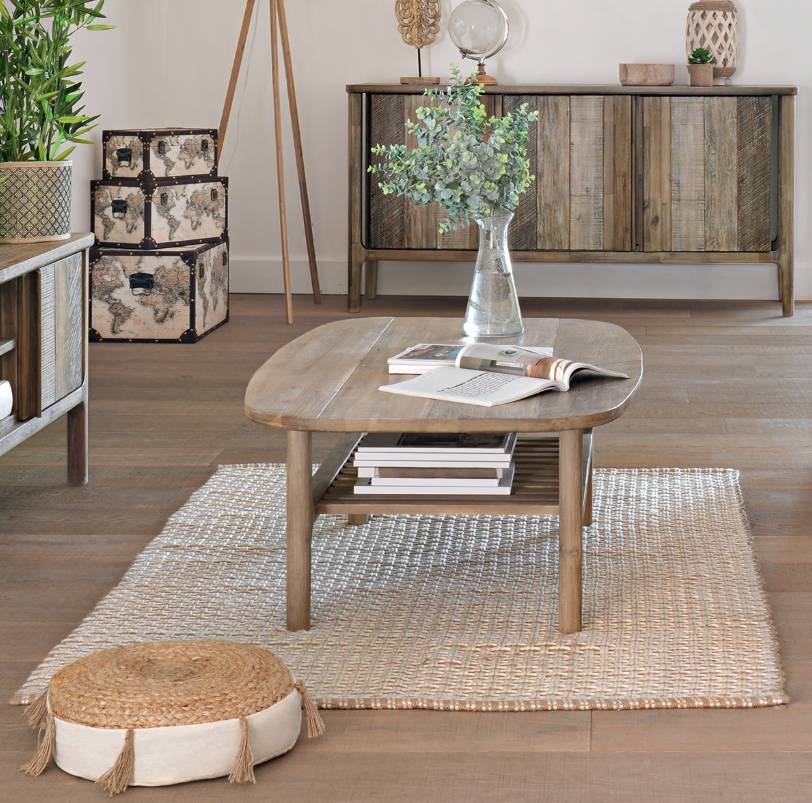 Masă de cafea Atmosphera Banila, 120x70 cm, salcâm